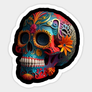 Sugar Skull Sticker